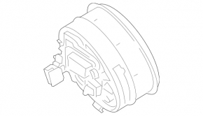 Подушка безпеки airbag в кермо водійська Mercedes A-class V177 19-22 чорна, AMG pkg
