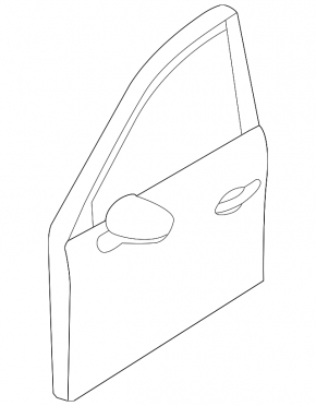 Дверь голая передняя левая Mazda CX-5 13-16