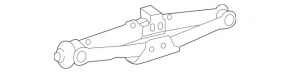 Домкрат Mercedes CLA 14-19
