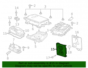 Hybrid powertrain Module Chevrolet Volt 16-19