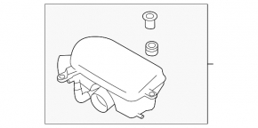 Резонатор впускной Subaru Forester 08-10 SH