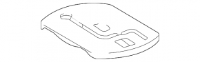 Пенопласт под инструмент Lexus IS250 IS350 06-13