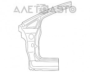 Четверть передняя левая Mazda CX-7 06-12