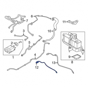 Лямбда-зонд перший Ford Escape MK4 23-23 1.5T
