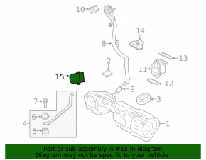 Fuel Pump Module BMW 3 F30 14-18