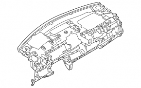 Каркас торпеды Nissan Ariya 23-26 Standard range