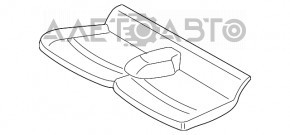 Задній ряд сидінь 2 ряд Mini Cooper F56 3d 14-23 черн шкіра