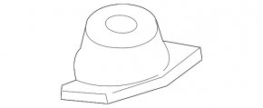 Опора амортизатора задняя левая Audi A3 8V 15-20 4d, 5d, AWD electronic damping