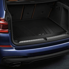 Коврик багажника резина BMW X3 G01 18-21, черный