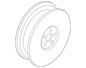 Запасное колесо докатка Nissan Altima 13-18 R16