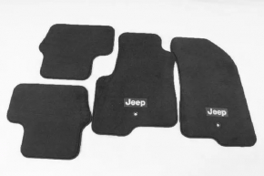 Коврик салона ткань передний левый Jeep Compass 11-16 черн, под химчистку