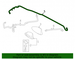 Проводка двери багажника на антенну Lexus RX350 RX450h 10-15