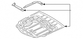 Корито багажника Audi Q7 4L 10-15