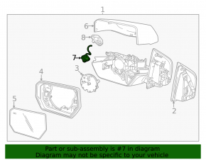 Камера заднего вида Chevrolet Equinox EV 24-26
