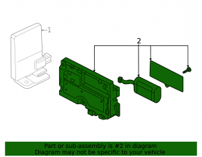 Mobile Phone Control Module Volkswagen ID.4 22-23