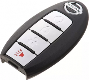 Ключ smart key Nissan Rogue Sport 17-18 4 кнопки, автозапуск