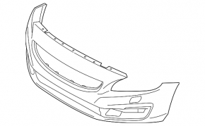 Бампер передній голий Volvo S60 14-18 рест
