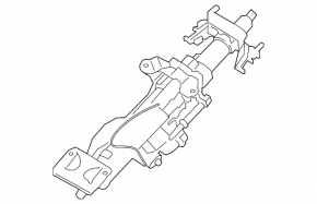 Рульова колонка BMW X5 F15 14-18 з електрорегулюванням