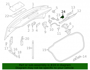 Кронштейн передней камеры Audi A4 B9 17-25