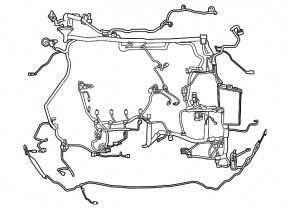 Проводка моторная Ford Focus mk3 11-13
