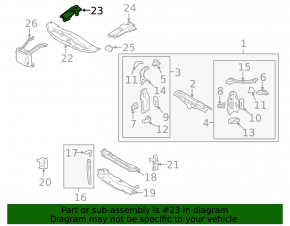 Накладка двигателя правая Lexus GS300 GS350 GS430 06-11