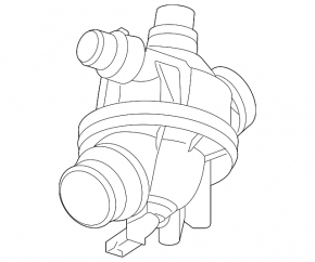 Корпус термостата BMW 1 E82 08-13 N51, N52, N55