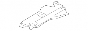 Накладка двигуна ліва Lexus GS300 GS350 GS430 06-11
