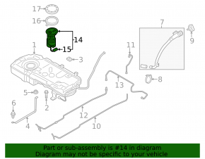 Топливный насос бензонасос Mini Cooper Countryman R60 10-16