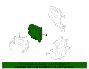 Power Steering Column Control Infiniti Q50 14-15
