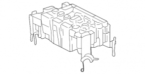 Блок запобіжників подкапотный Lexus GX470 03-09