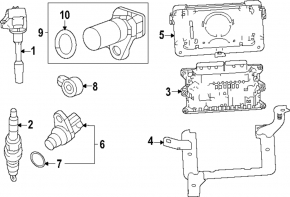 Блок ECU компьютер двигателя Honda Accord 23-26 hybrid