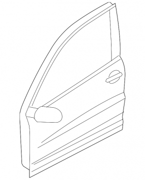 Дверь в сборе передняя левая VW Taos 22-25