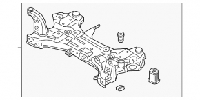Подрамник передний Hyundai Elantra AD 17-20