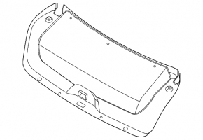 Обшивка кришки багажника Kia K5 21-24