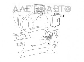Computer, immobilizer code Toyota Highlander 08-13