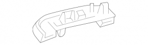 Ручка потолка передняя левая Mercedes C-class W205 15-21 серая