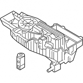 Печка в сборе Ford Explorer 11-12 auto