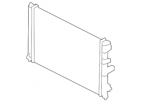Радиатор охлаждения вода Mazda6 09-13 2.5