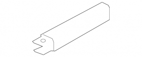 Ікло нижнього підсилювача переднього бампера правий BMW 3 G20 20-22 M340i