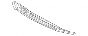 Защита переднего бампера Audi A7 19-25 S-line