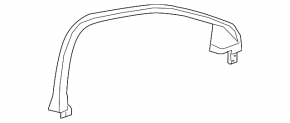 Рамка двери передней правой внутренняя Chevrolet Equinox 18-24