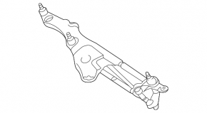 Трапеция дворников очистителя с мотором Lexus RX300 98-03