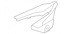 Петля капота левая Porsche Taycan 20-26