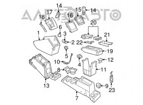 Ручка КПП Jeep Patriot 11-17 CVT