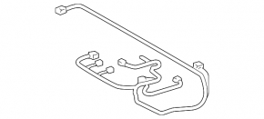 Проводка ВВБ Lexus GS450h 06-08