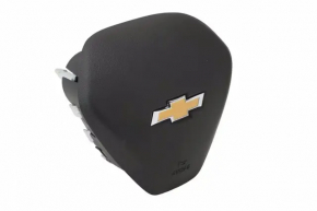 Подушка безпеки airbag в кермо водійська Chevrolet Malibu 16-25 чорна