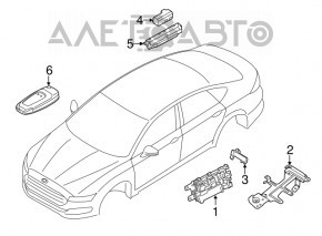 Ключ smart Ford Escape MK4 20-22