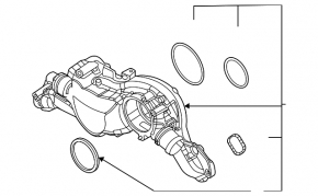 Корпус термостата Audi SQ7 20-26 4.0