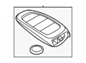 Ключ smart Hyundai Tucson 25-26 7 кнопок
