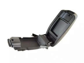 Подлокотник Jeep Cherokee KL 14-18 кожа, черный, черная строчка